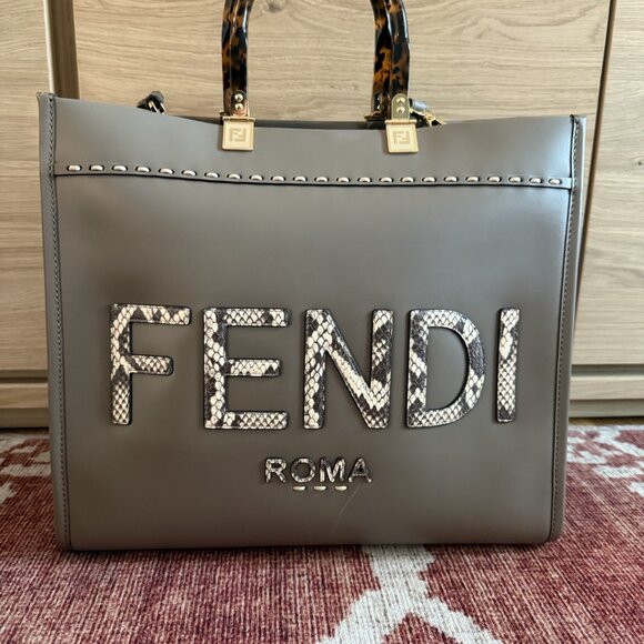 Fendi Roma leather tote - Picture 2 of 10